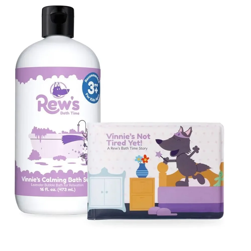 Rew's Bath Time - Calming Natural Bubble Bath Lavender